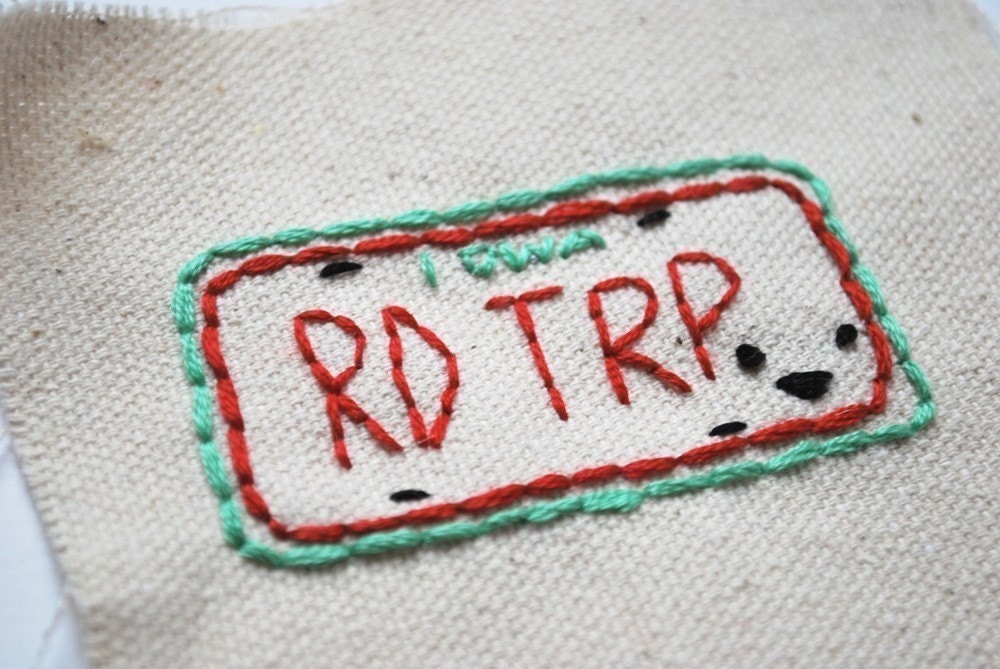 Road Trippers - Travel Embroidery Pattern