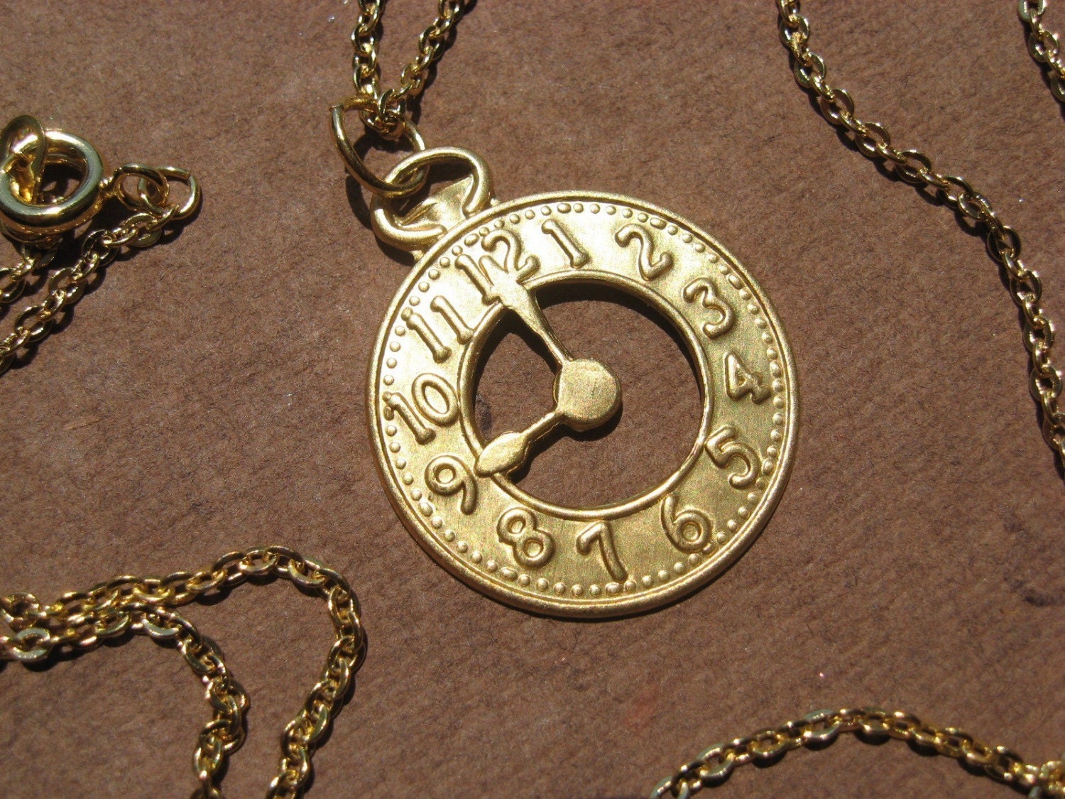 What Time Is It Necklace