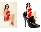 Pin-up Photomanipulation