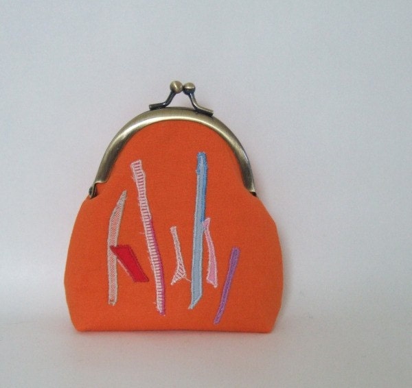 orange shape - frame pouch