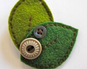Leafy Greens Hair Clip