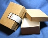 100 Lg Kraft cotton filled boxes