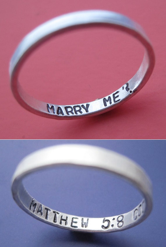 Inner Message Custom Ring