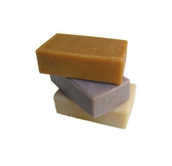 3 Big Soap Bars - Handmade Soap - Choose Any 3 soap scents - 3-7 bars Priority Mail env for Flat Rate sh in US