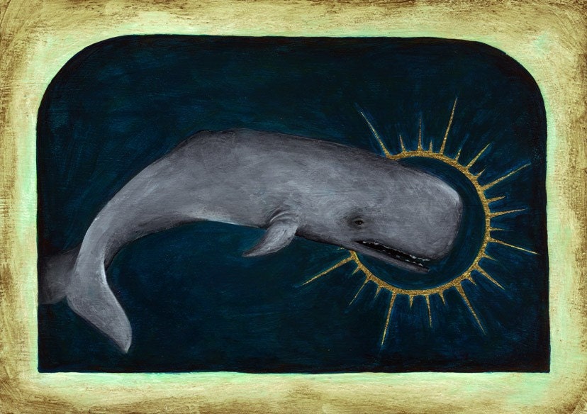 Art Print 5x7: Mystic Whale