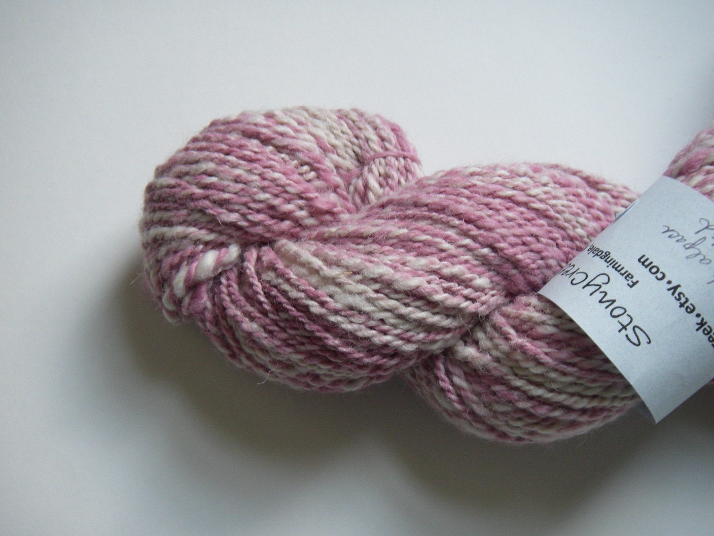 Handspun Pure Alpaca Yarn 136 yds