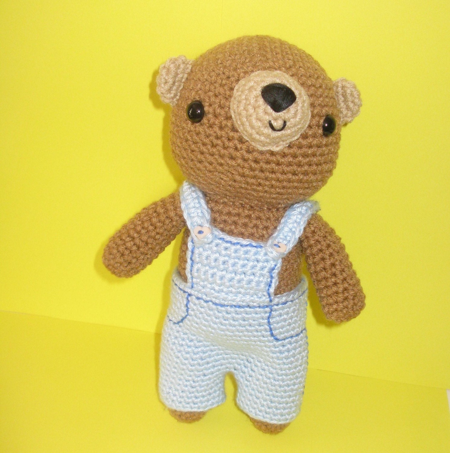 Sweet Amigurumi Teddy crochet pattern - PDF Digital Download