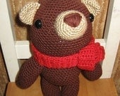 My First Teddy crochet pattern - PDF Digital Download