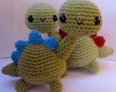 Amigurumi Dinosaur crochet pattern - PDF Digital Download