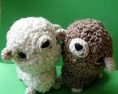 Sweet Amigurumi Sheep Plushie