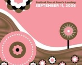 Ben Harper Rock Poster Hand Printed gig poster Pink limited edition