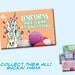Unicorns are Crap at Knitting 2 by 3 inch Fridge Magnet Peach
