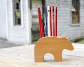 Blissful Bear Pencil Holder