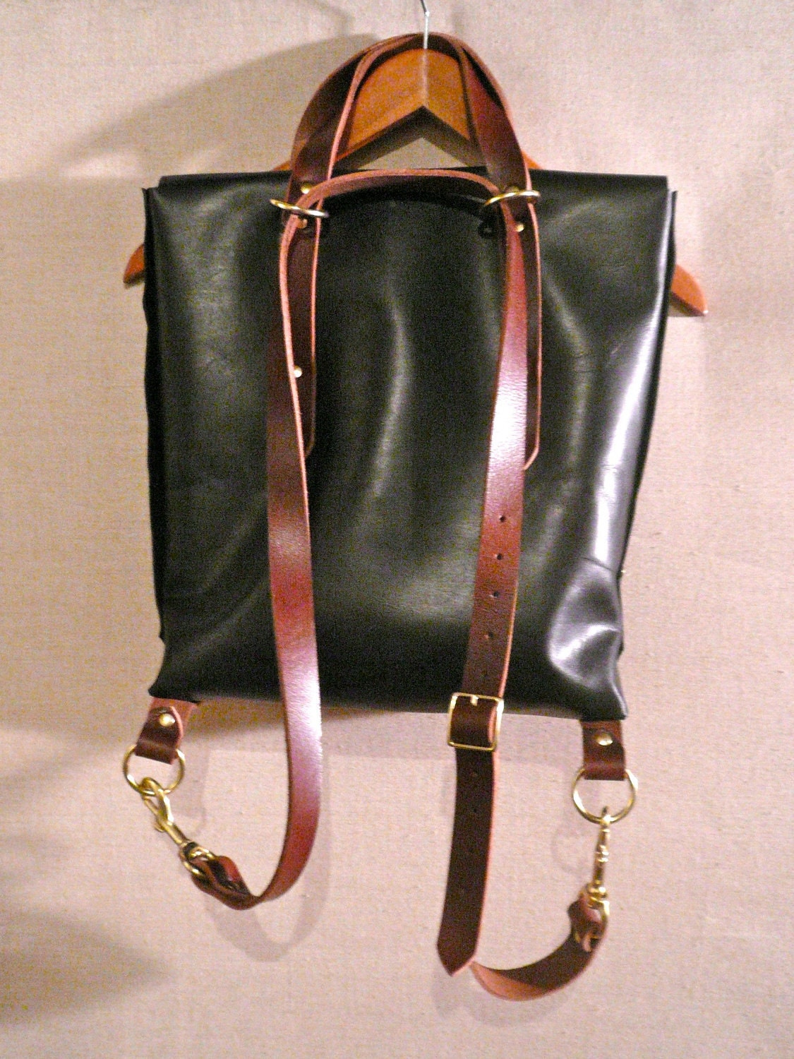 the diplomat rucksack tote