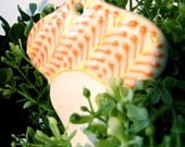 Garden Markers - Set of 4 in Orange & Yellow