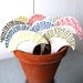 Garden Markers - Set of 4 in Fan Shape