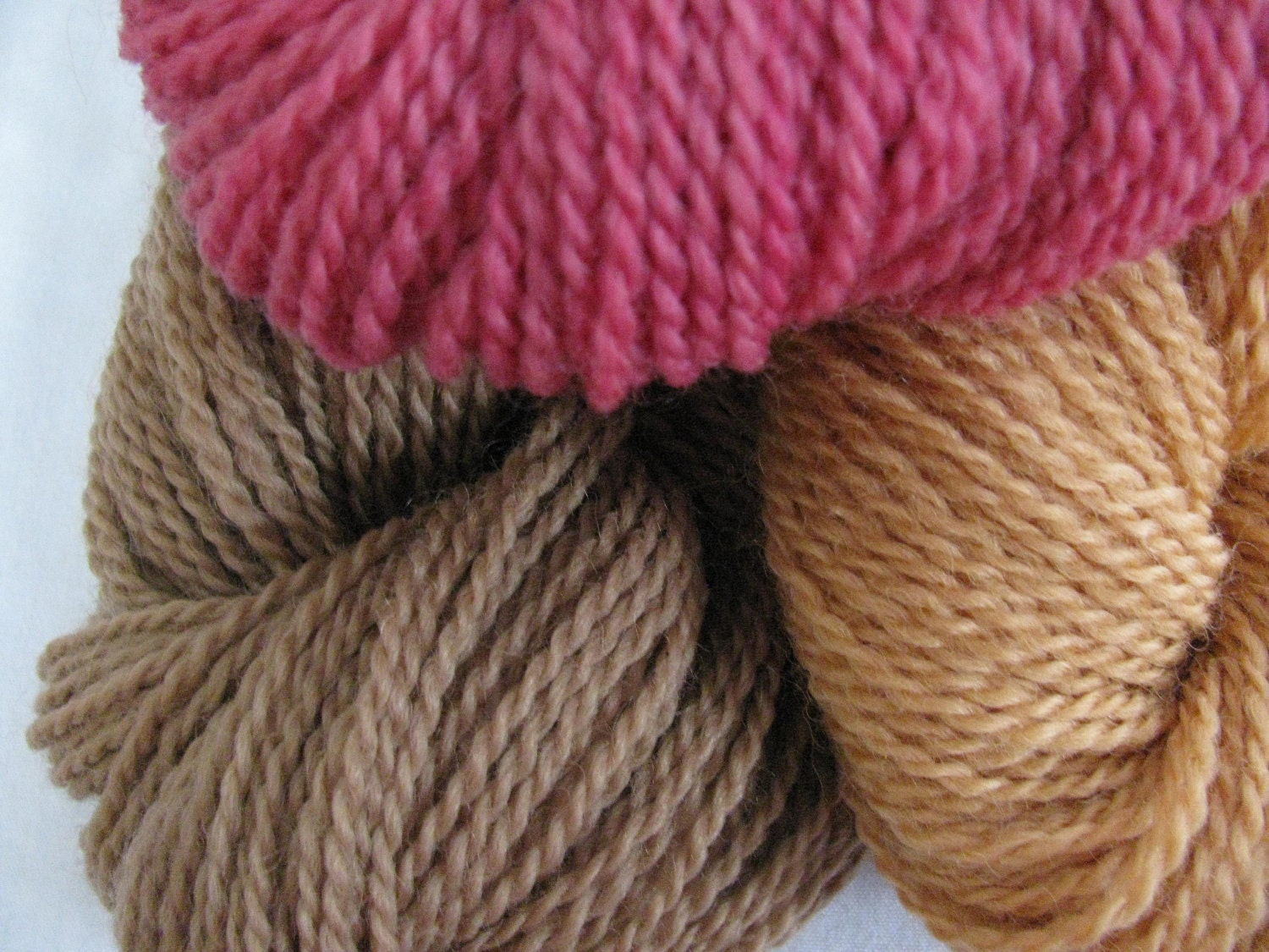 2013 Yarn CSA Naturally Dyed Romney Wool Yarn