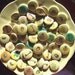 Handmade Wedding Favors -mighty oaks from little acorns grow-100 Handmade 1 Inch Pinback Buttons