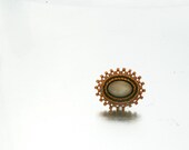 Native American Beaded Pin Tack Coffee Brown for Men