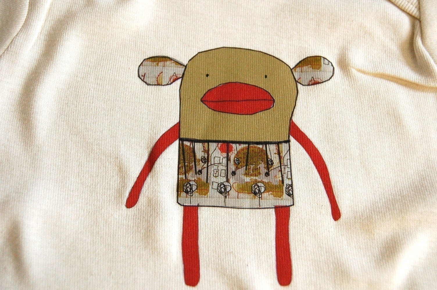 Monkey See...Monkey Do  Organic Cotton Tee