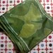hand painted silk ginkgo scarf