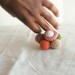Crochet Ring. Statement Jewelry Personal Ring. Freeform Crochet Ring. Semilla Semilla