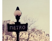 Paris Photograph - Metro- Original Signed Fine Art Photograph - French Photography - Paris