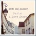 2010 Calendar Paris A Love Story