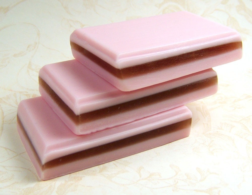 Handmade Glycerin Soap in Raspberry Chocolate