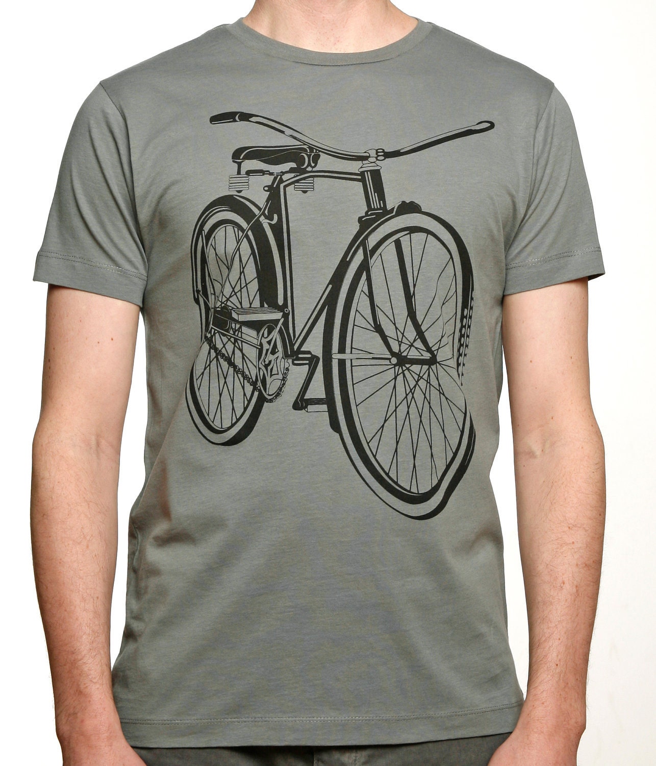 Men's Bicycle T-shirt Concrete