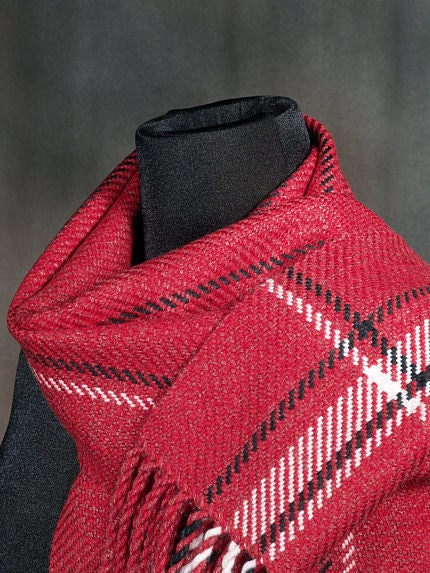 handmade Merino wool scarf