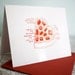 Sweet Heart Chocolates Valentine note card