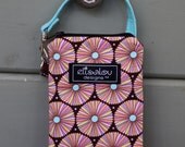 Padded Gadget Pouch- Spin Floral iPhone, Flip, Blackberry, camera, cellphone