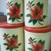 Amaryllis Four Piece Canister Set from National Can Corp