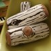 Birch Screen Printed Wool Log Pillow