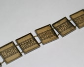 Literary Bracelet - Dwarvish script from The Lord of the Rings: Fellowship of the Ring