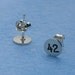 Your Answer to Life the Universe and Everything STUD earrings