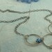 Create Inspire Dream - sterling silver and enamel flower necklace by Kathryn Riechert