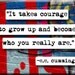e.e. cummings quote Magnet or Pocket Mirror (no.116)