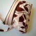 Brown Leaves - Zipper Pouch with Clip Reserved for creativedecor