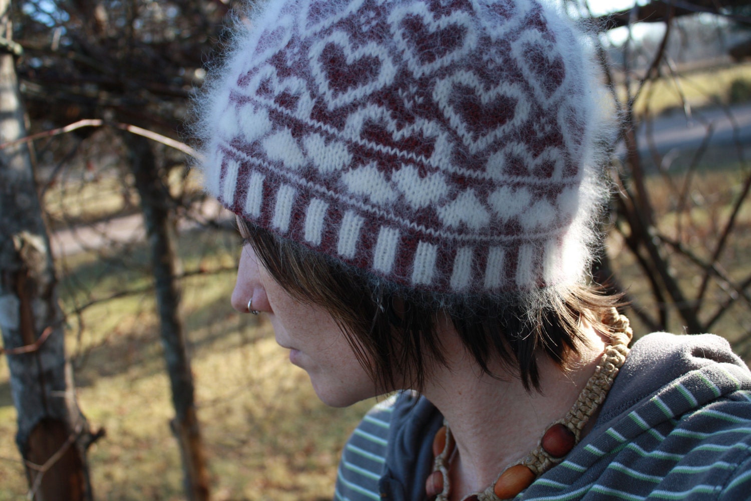 PDF Knitting Pattern - Queen Of Hearts