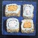 CALIFORNIA ROLLS 2 - small sushi oil painting