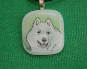 Samoyed Dog Necklace