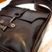 Genteel Whiskey Brown Leather Messenger with Antique Key ... Made to Order