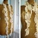 RESERVED FOR whit1990 - Talullah Doily Scarf with Vintage Crochet Lace and Shabby Silk Ribbons ... Ecru