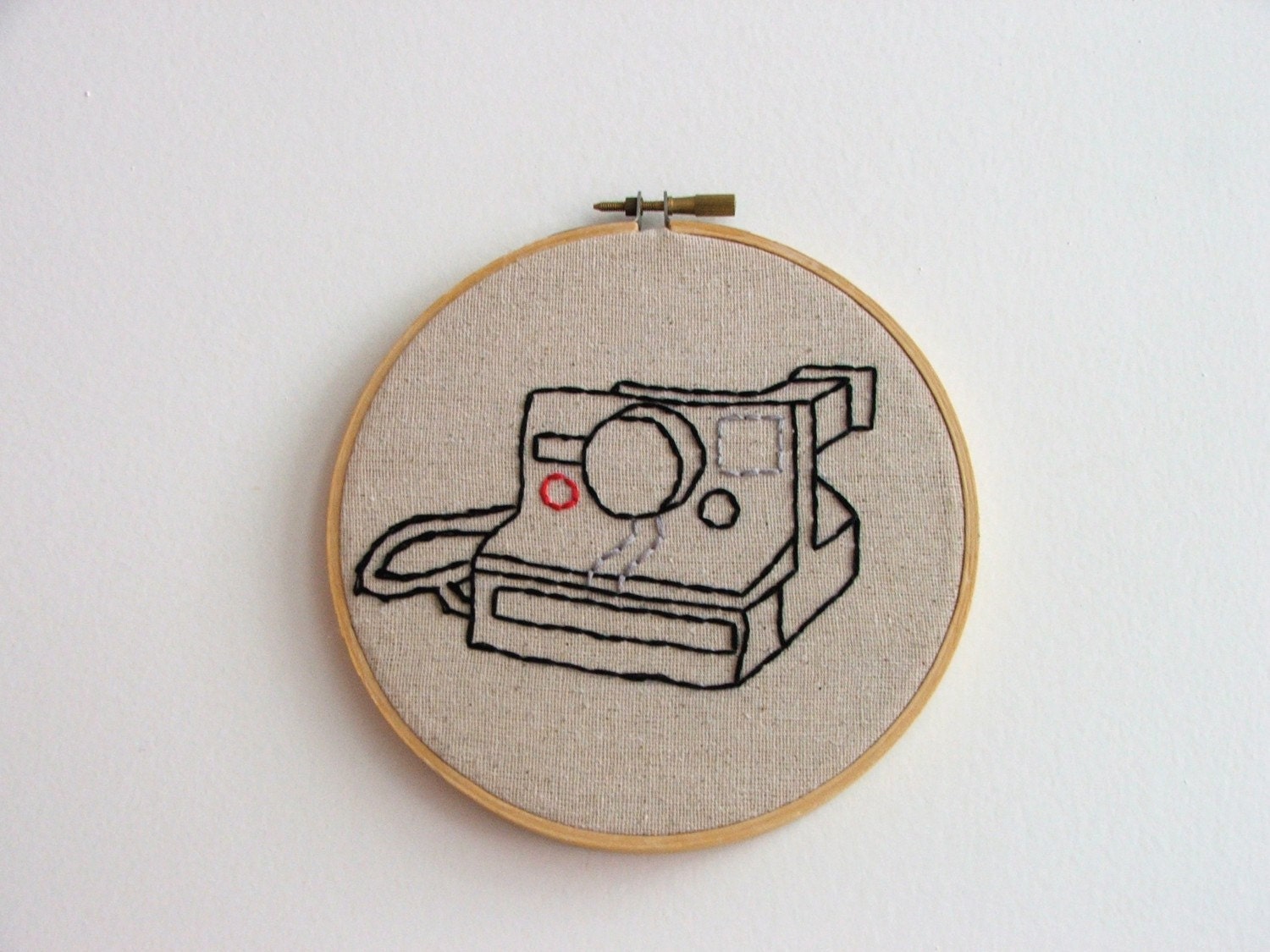 Hand Embroidery Hoop - Polaroid Perfect