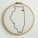 I Heart Chicago \/ Custom Order Embroidery