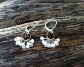 Mother of pearl circle cluster