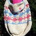 Digital Crochet Pattern, Button Flap Tote Bag