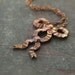Ruffled Bow Necklace